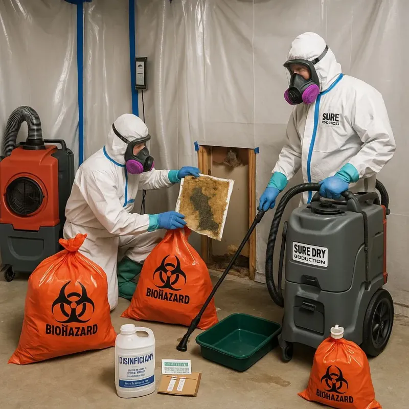 Contaminated Water Handling Protocols process in Fivepointville, PA
