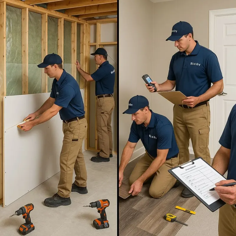 Repairs and Reconstruction process in Fivepointville, PA