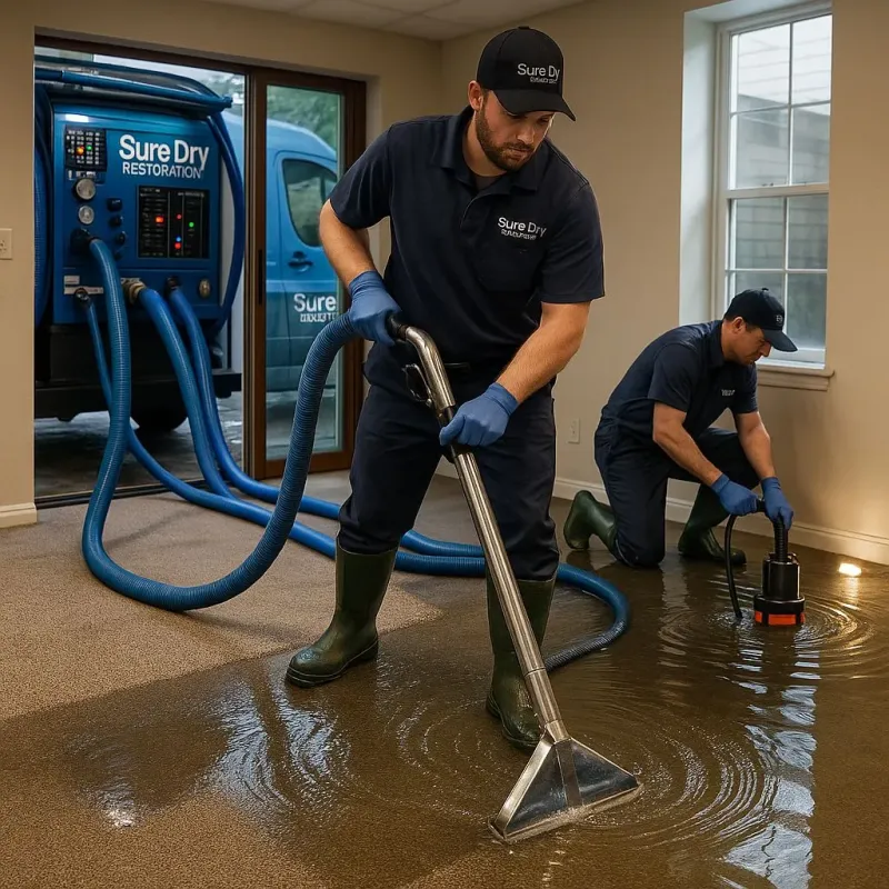 Water Extraction and Removal process in Fivepointville, PA